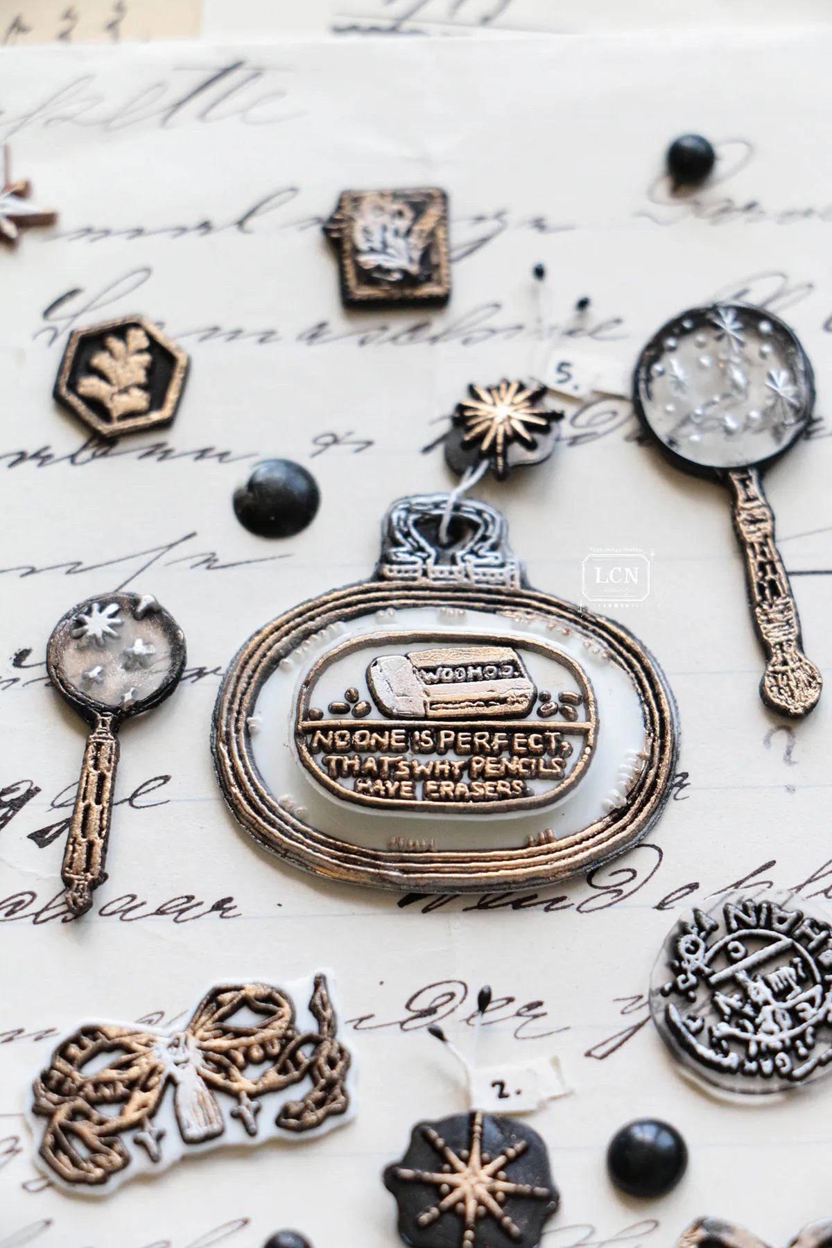 LCN Design Studio: Eraser Wax Seal Stamp