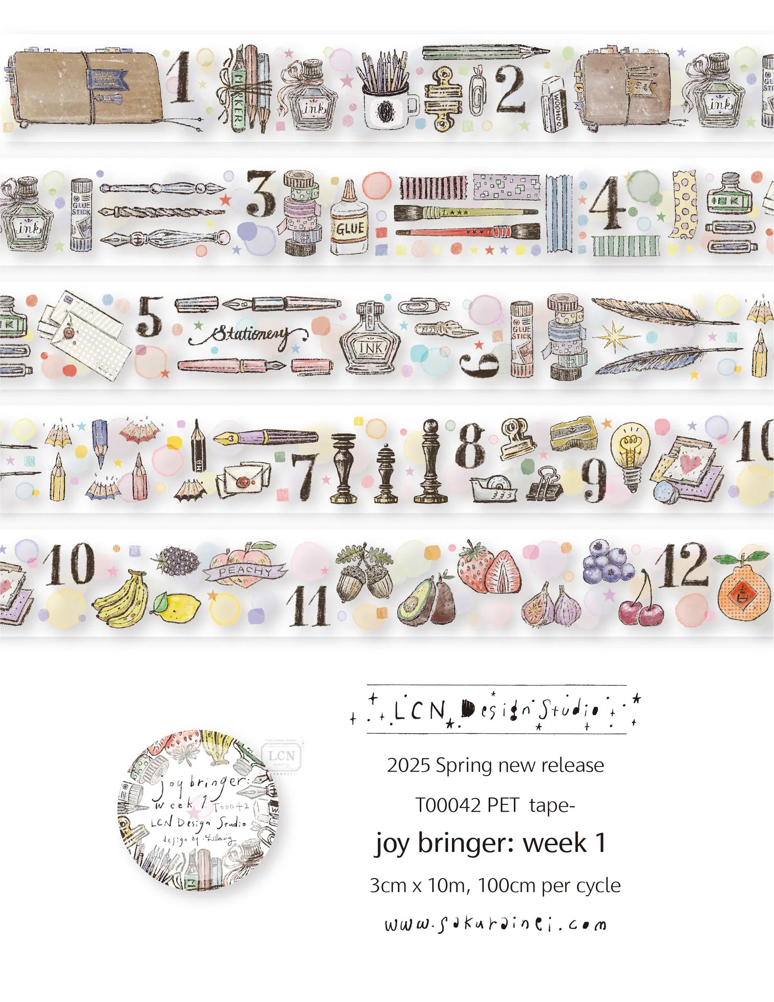 LCN Design Studio: Joy Bringer Week 1 Masking Tape