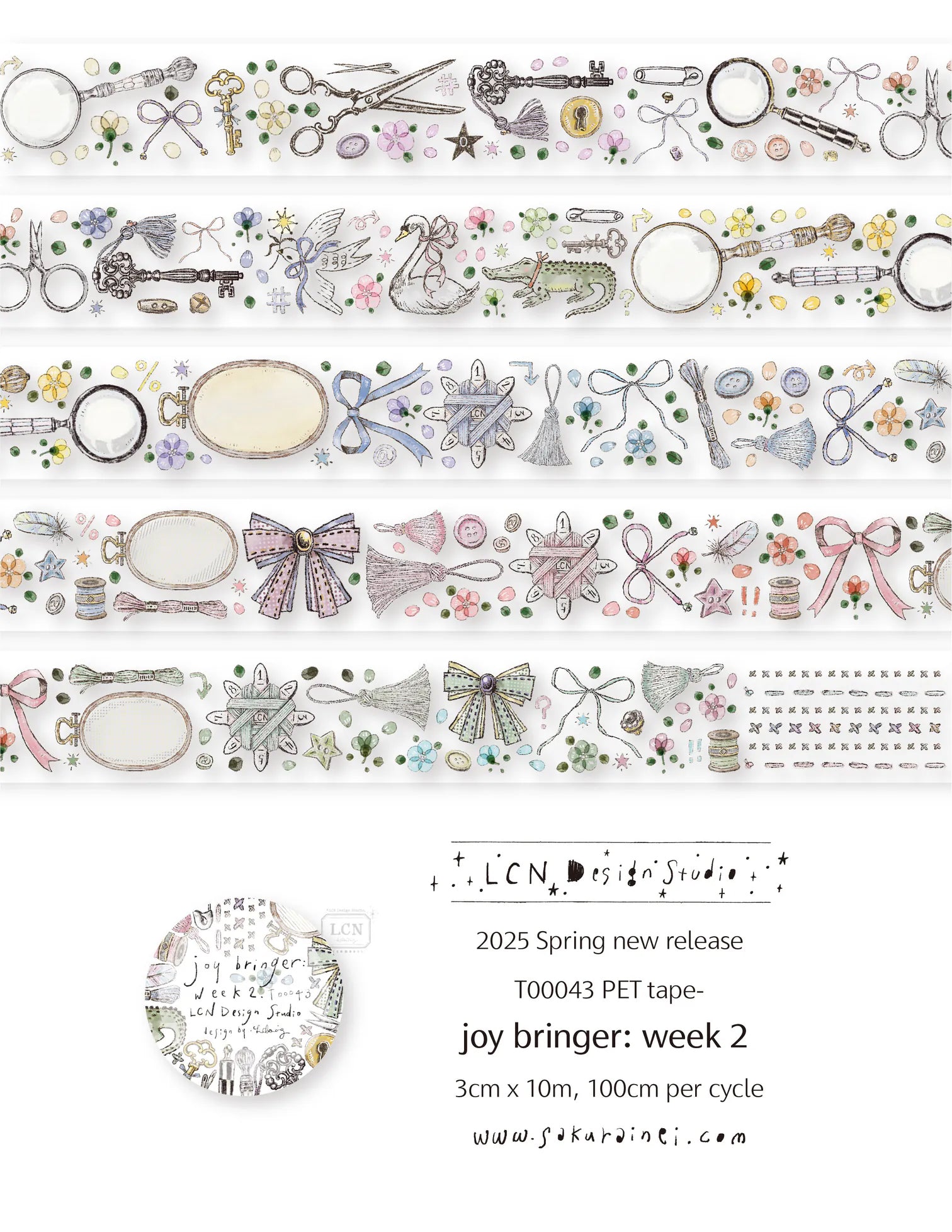 LCN Design Studio: Joy Bringer Week 2 Masking Tape