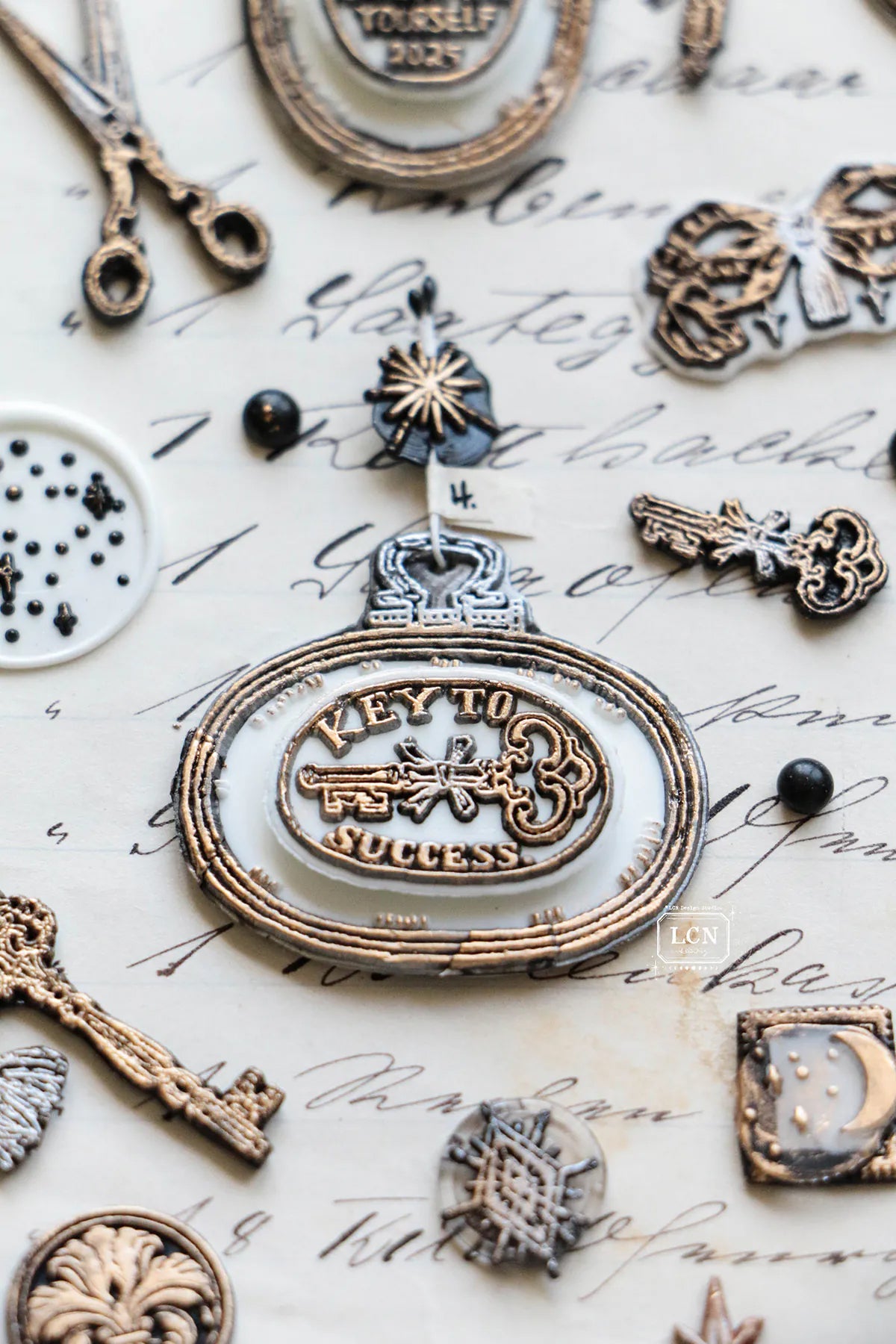 LCN Design Studio: Key to Success Wax Seal Stamp