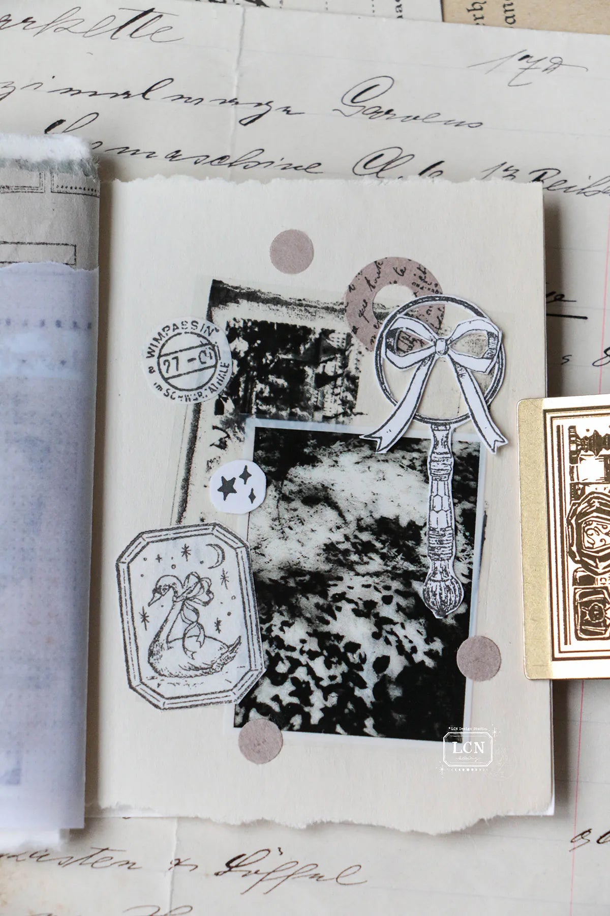 LCN Design Studio: Magnifying Glass Stamp