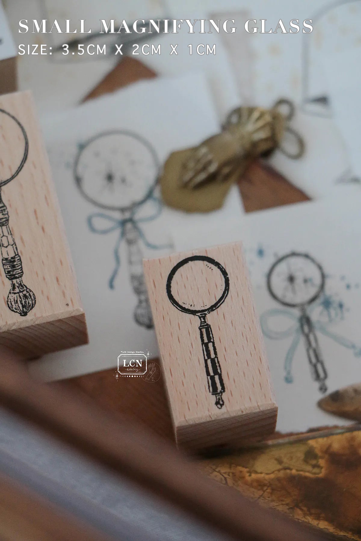 LCN Design Studio: Magnifying Glass Stamp