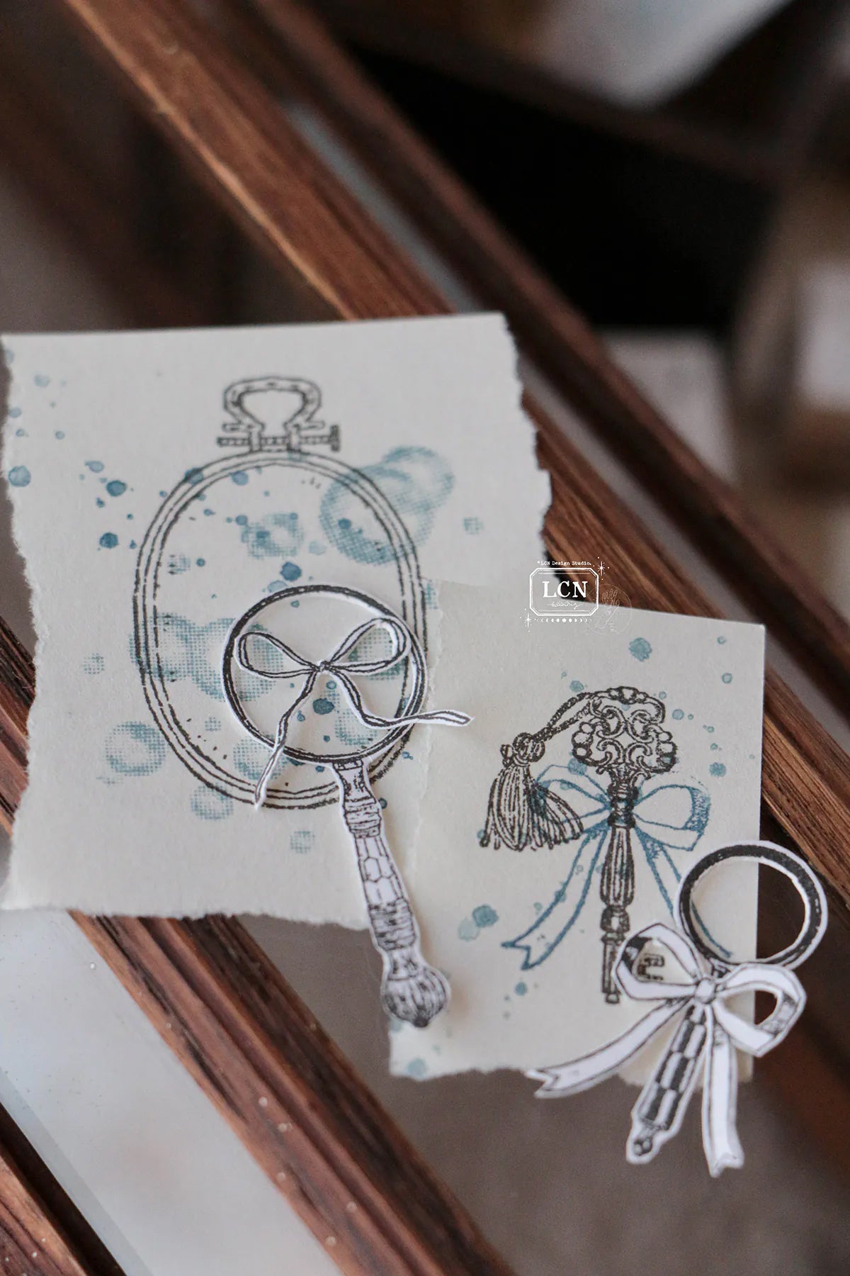 LCN Design Studio: Magnifying Glass Stamp