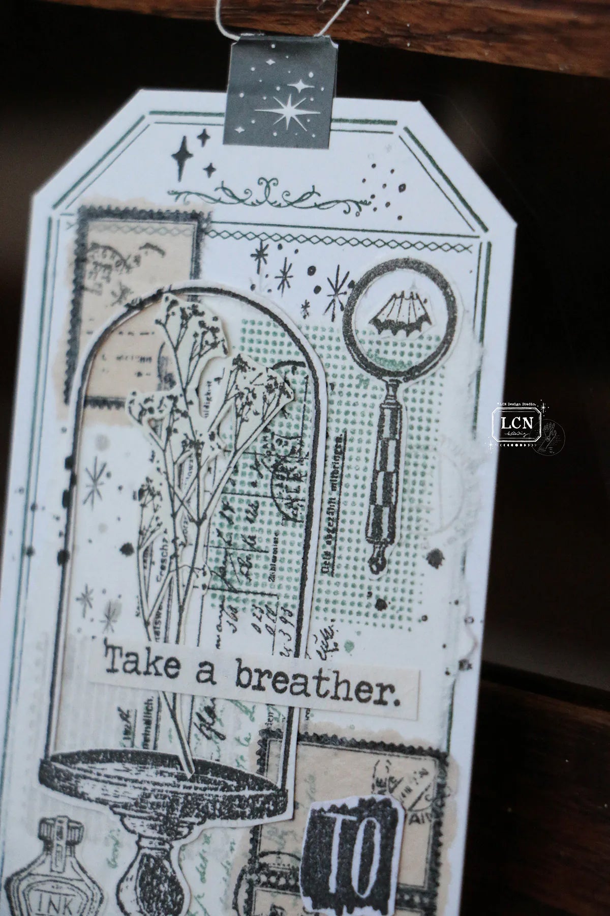 LCN Design Studio: Magnifying Glass Stamp