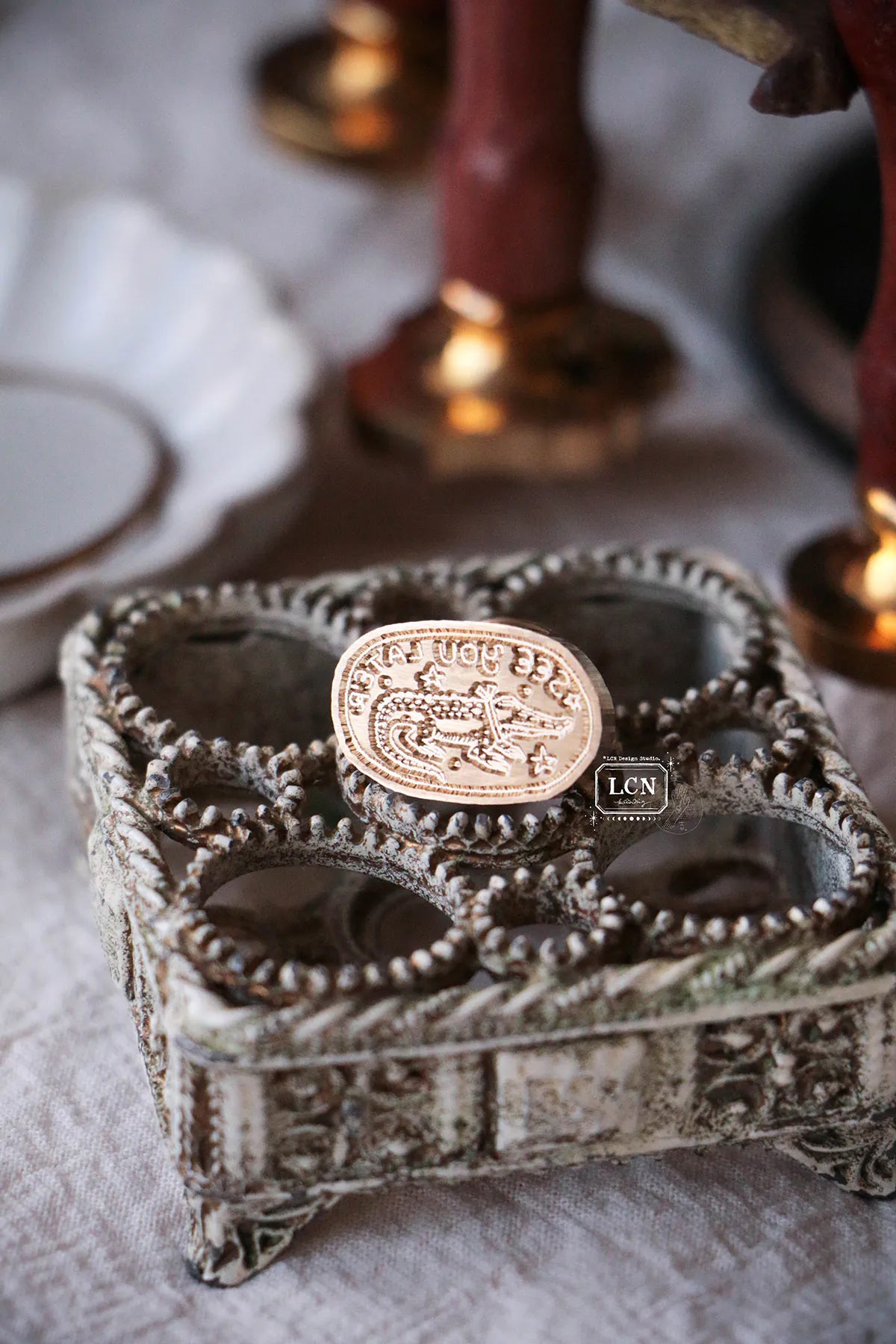 LCN Design Studio: See You Later Wax Seal Stamp