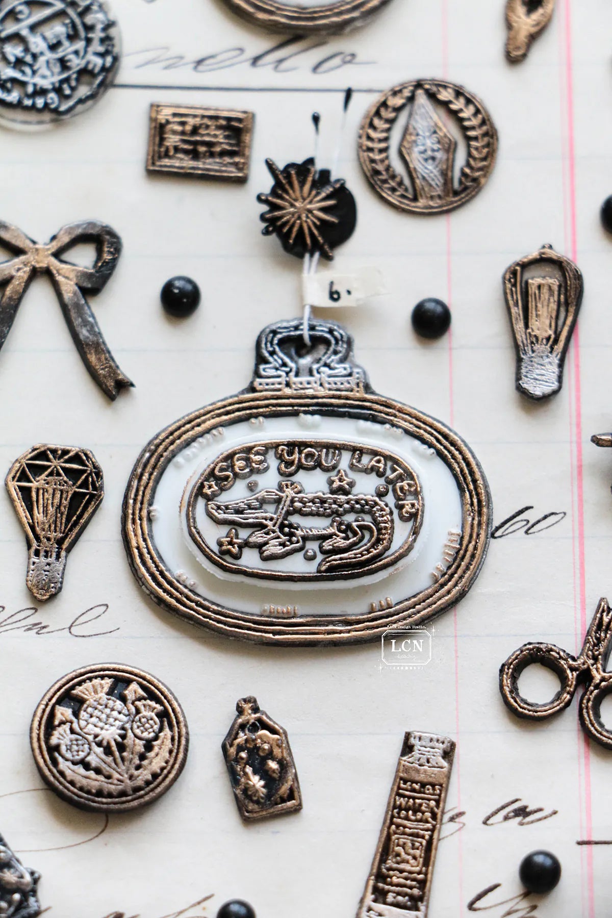 LCN Design Studio: See You Later Wax Seal Stamp
