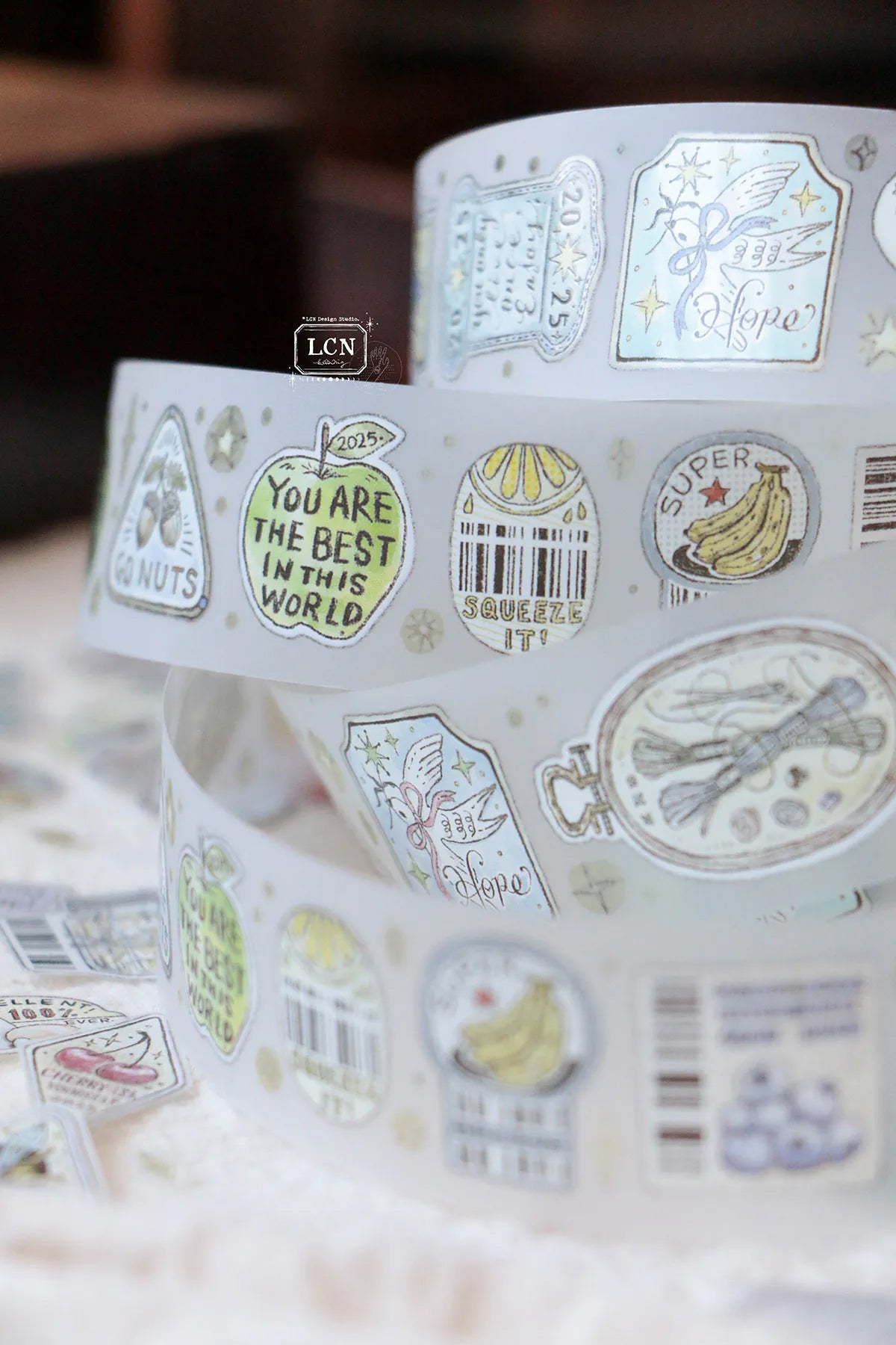 LCN Design Studio: Sticker Club Life Masking Tape