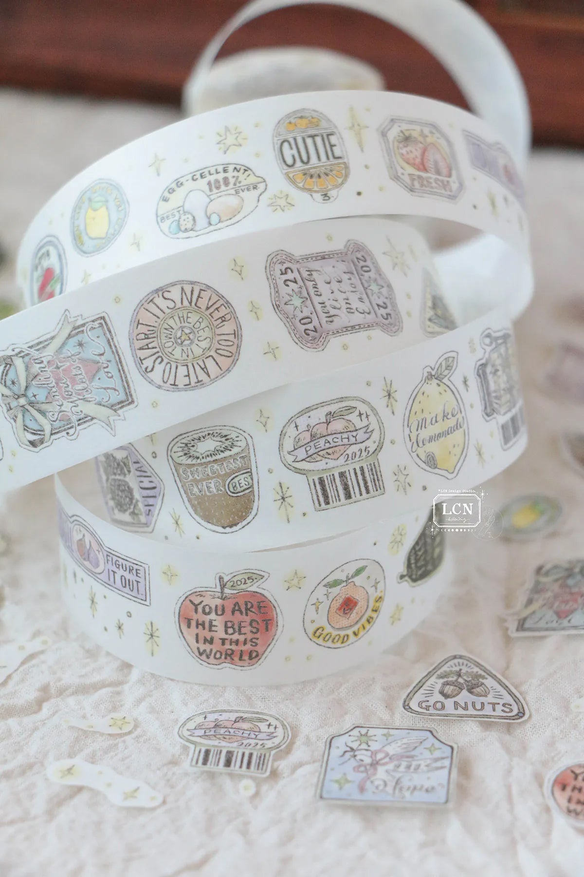 LCN Design Studio: Sticker Club Life Masking Tape