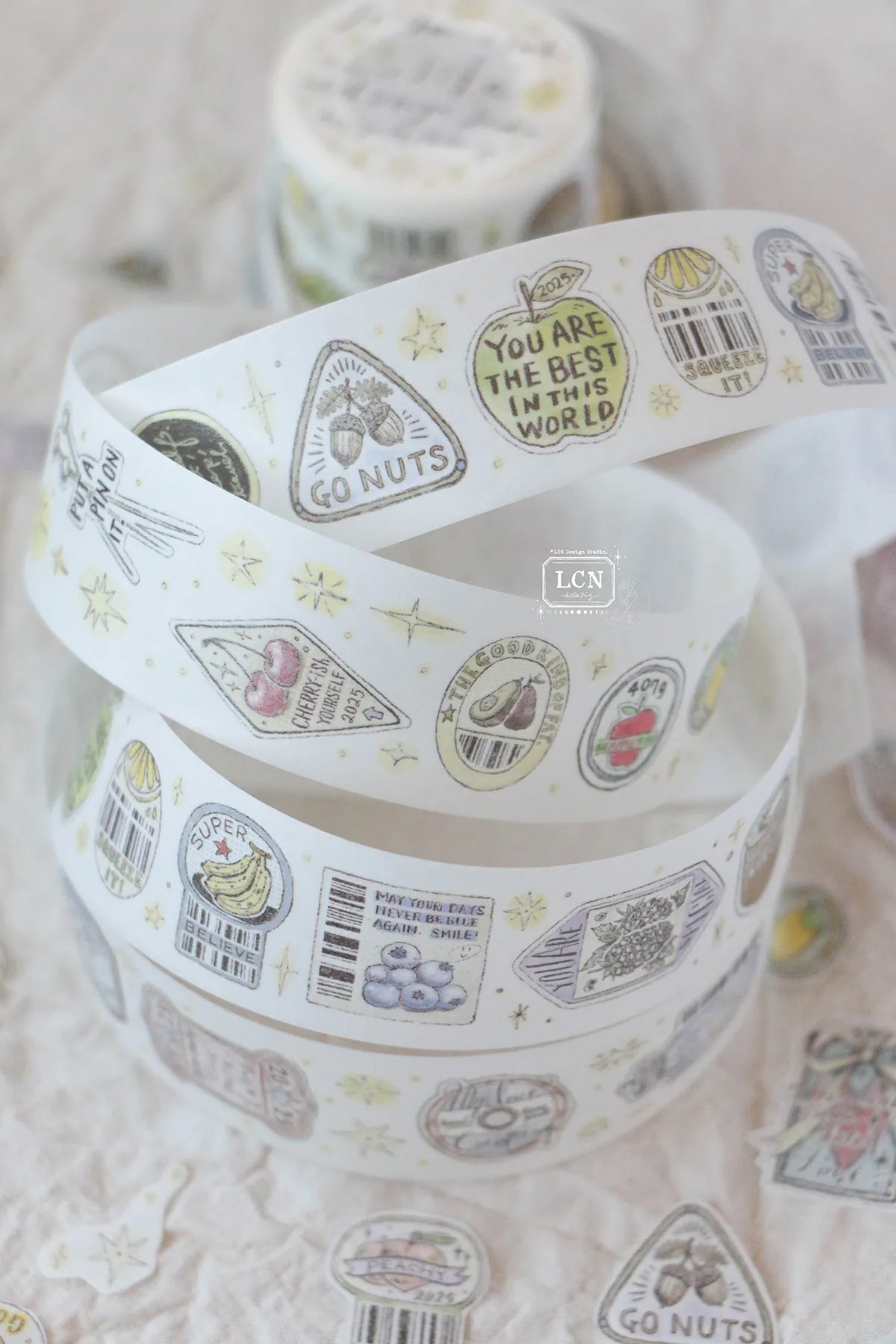 LCN Design Studio: Sticker Club Life Masking Tape