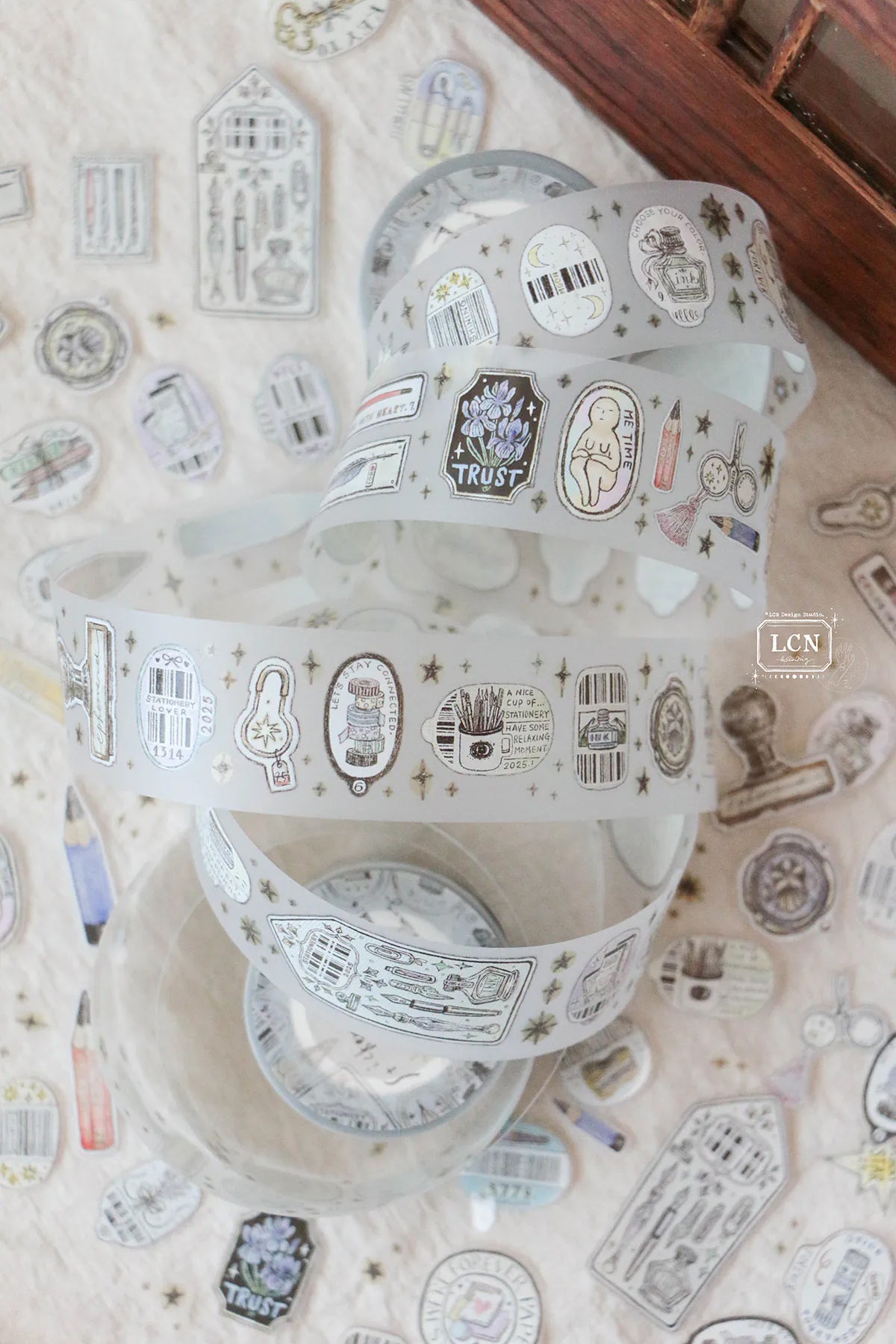 LCN Design Studio: Sticker Club Stationery Masking Tape