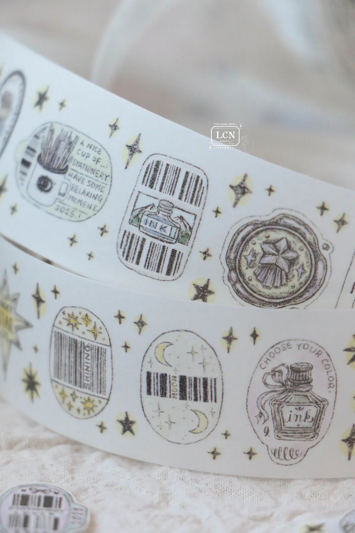 LCN Design Studio: Sticker Club Stationery Masking Tape