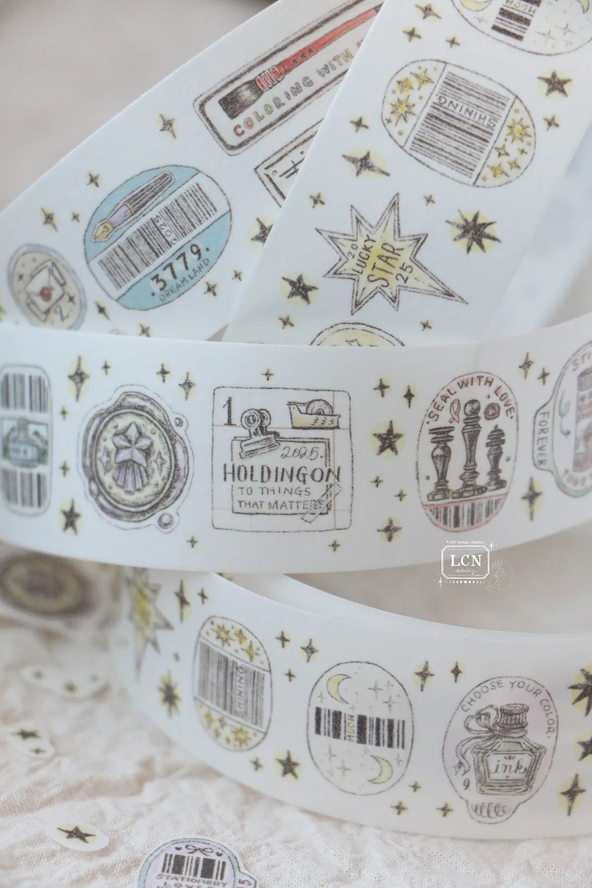LCN Design Studio: Sticker Club Stationery Masking Tape