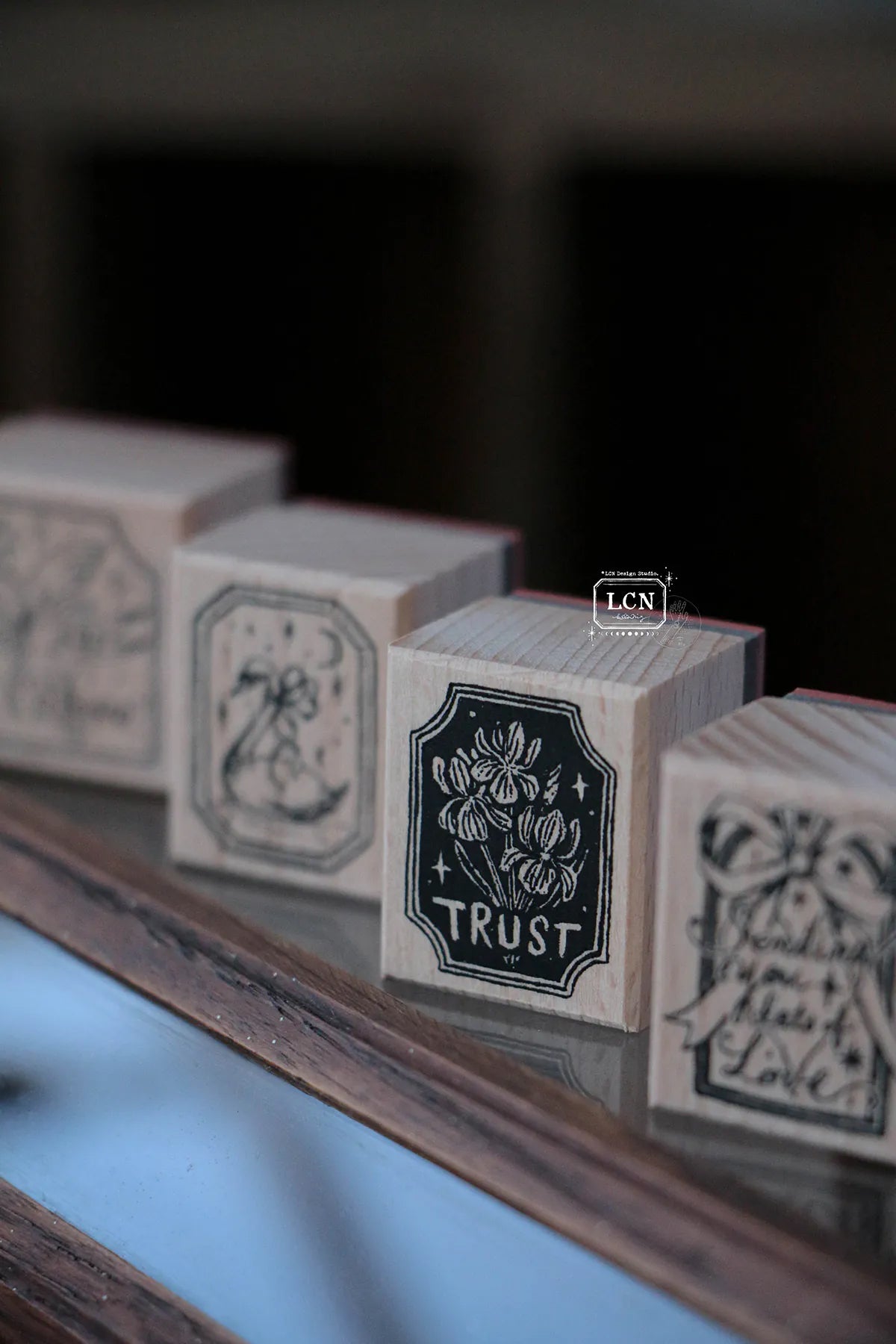 LCN Design Studio: Love, Hope, Trust, Grace Stamp