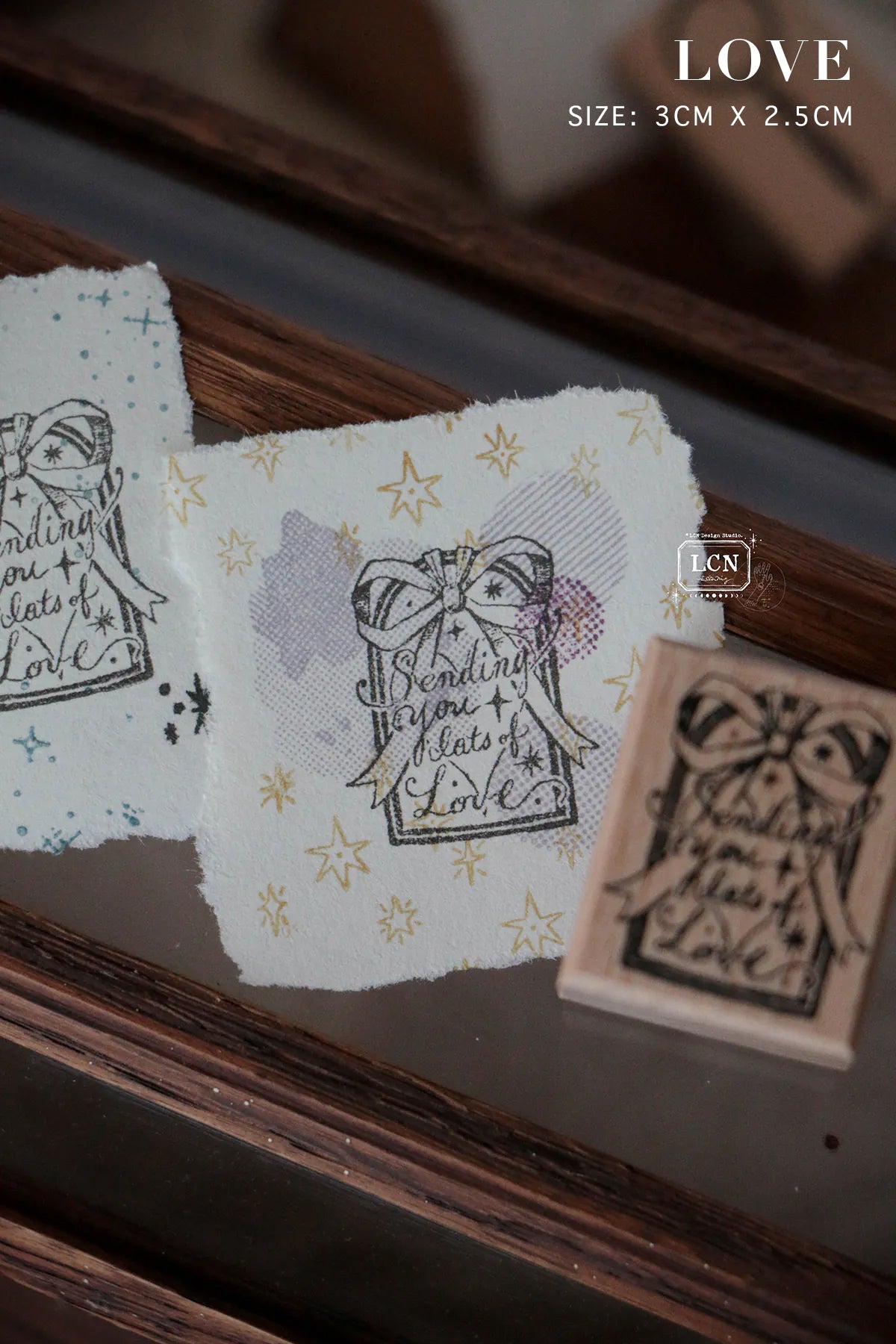 LCN Design Studio: Love, Hope, Trust, Grace Stamp