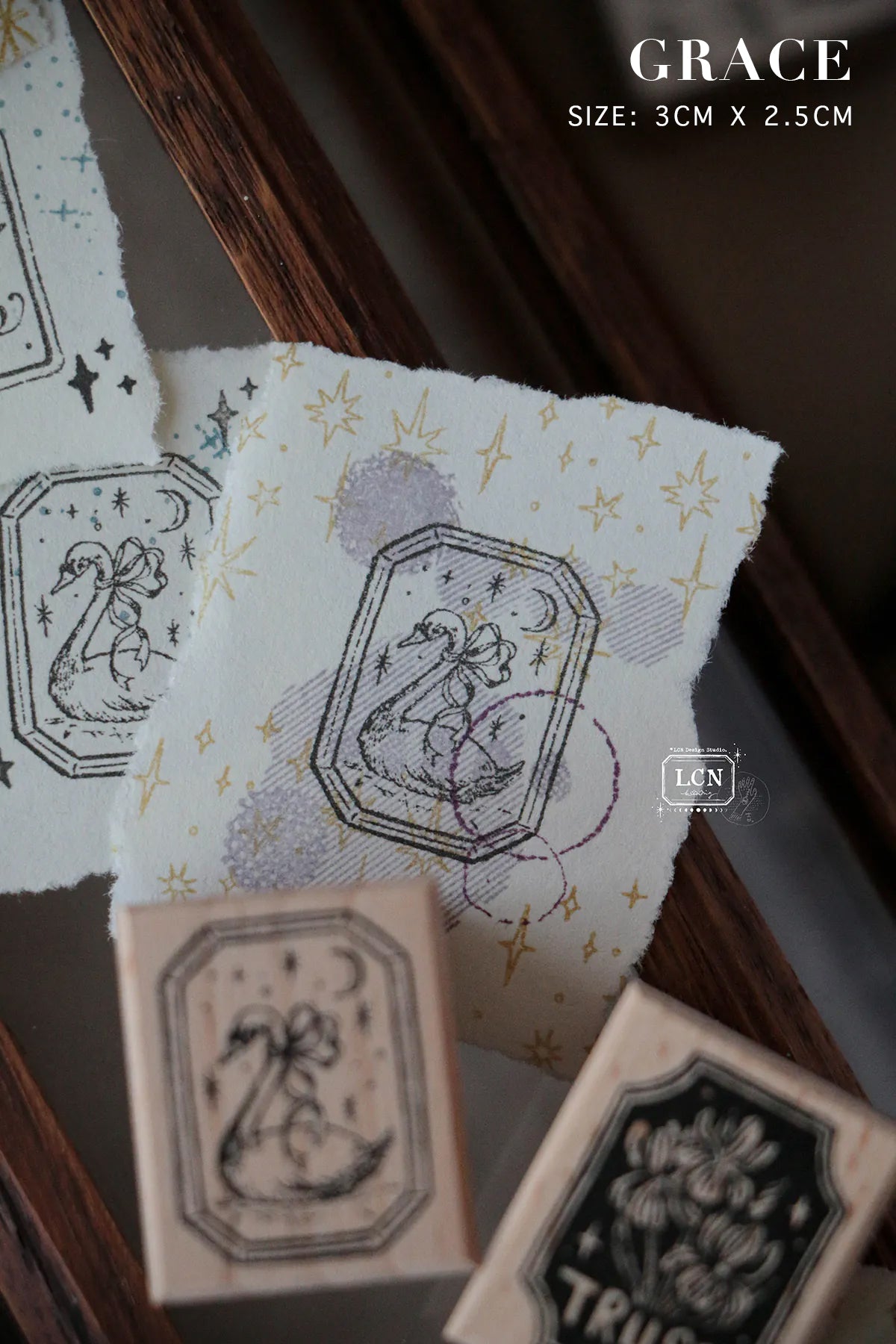 LCN Design Studio: Love, Hope, Trust, Grace Stamp