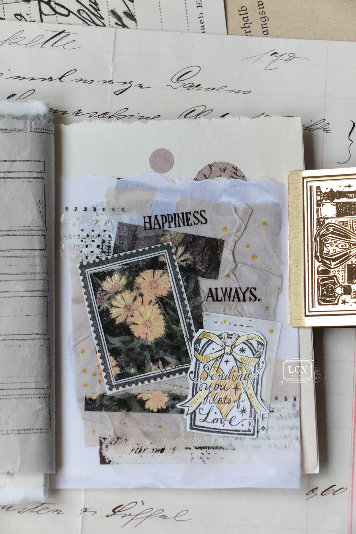 LCN Design Studio: Love, Hope, Trust, Grace Stamp