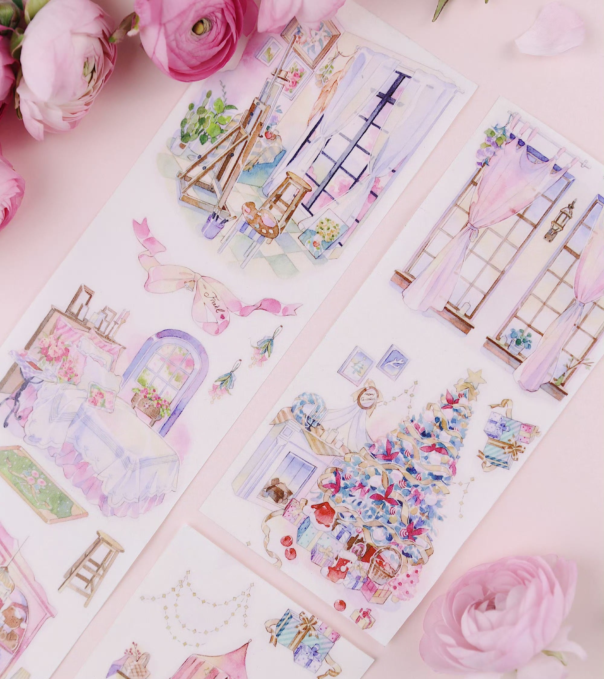 Me Too Masking Tape: Walnut Bubbles