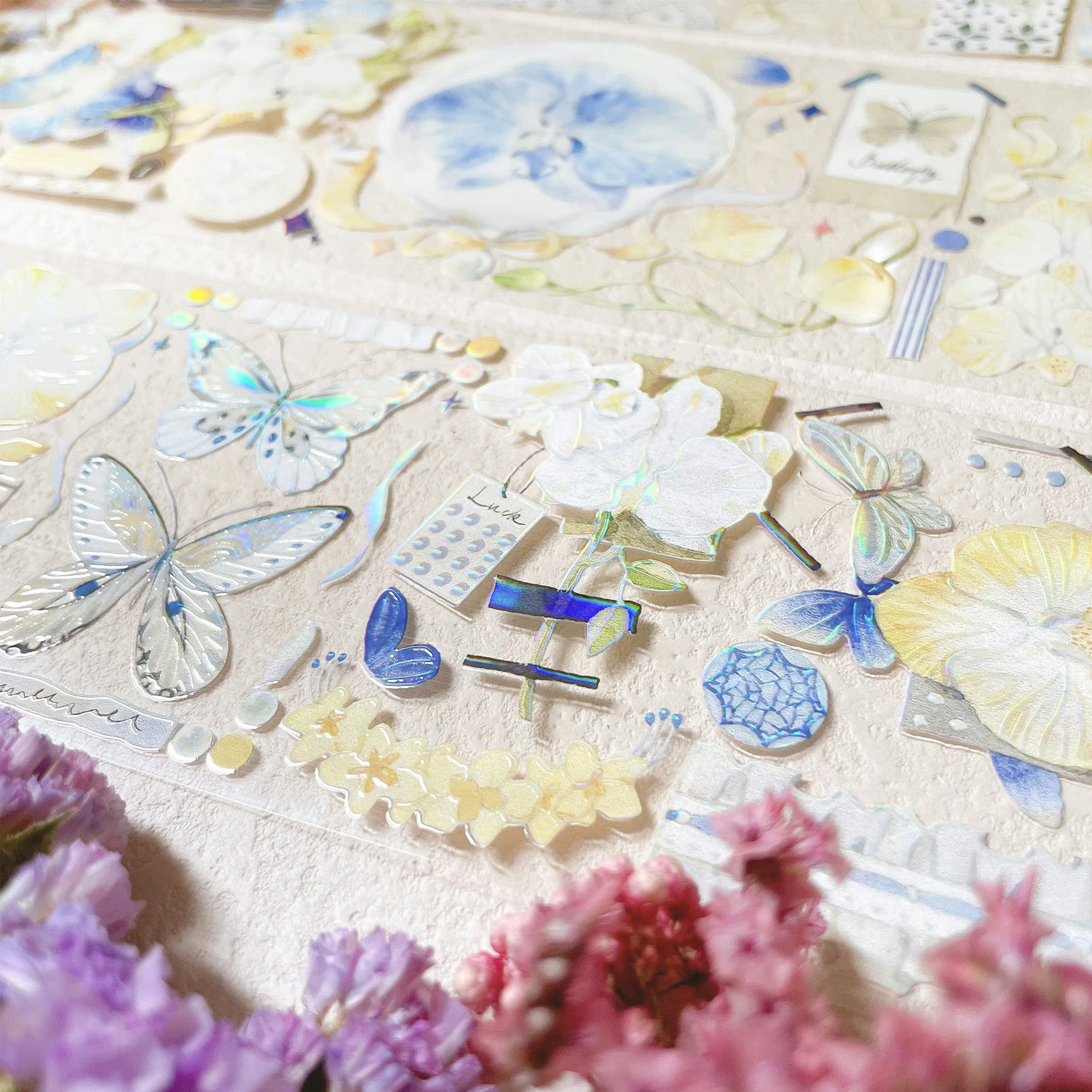 Menu Stationery Masking Tape: Butterfly Orchid