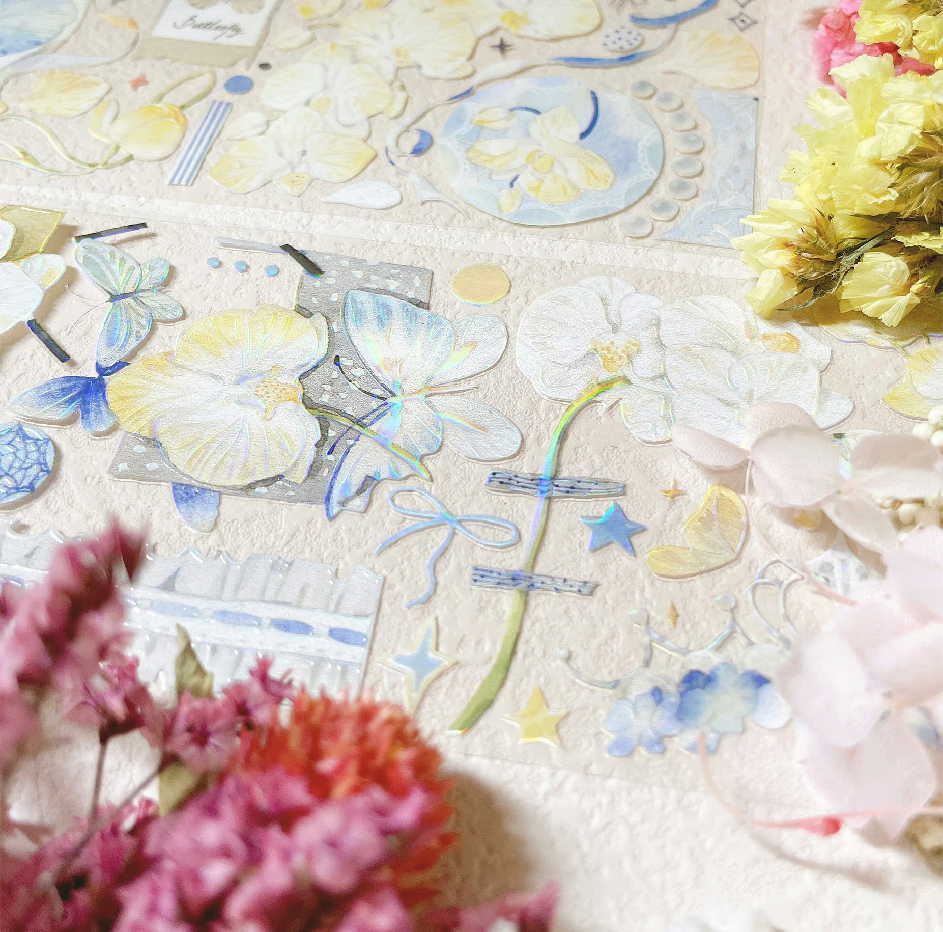 Menu Stationery Masking Tape: Butterfly Orchid