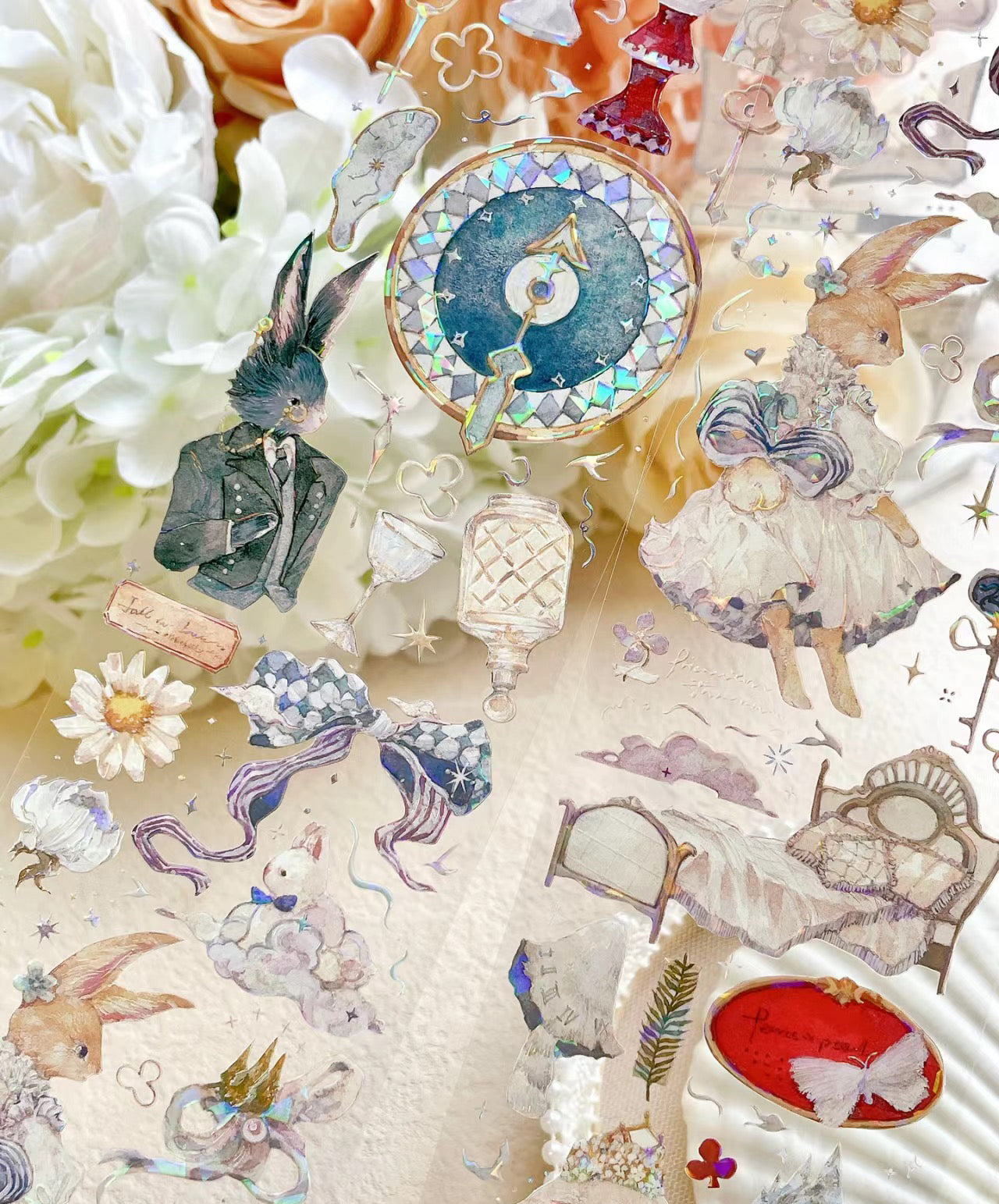 Menu Stationery Masking Tape: Down the Rabbit Hole