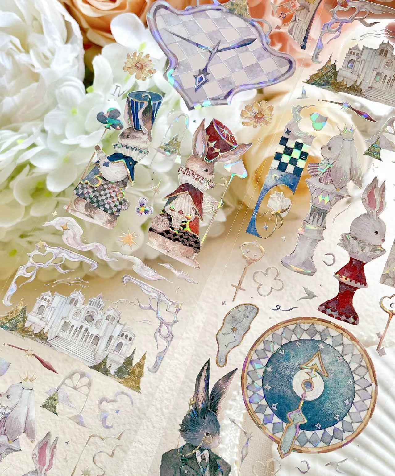 Menu Stationery Masking Tape: Down the Rabbit Hole