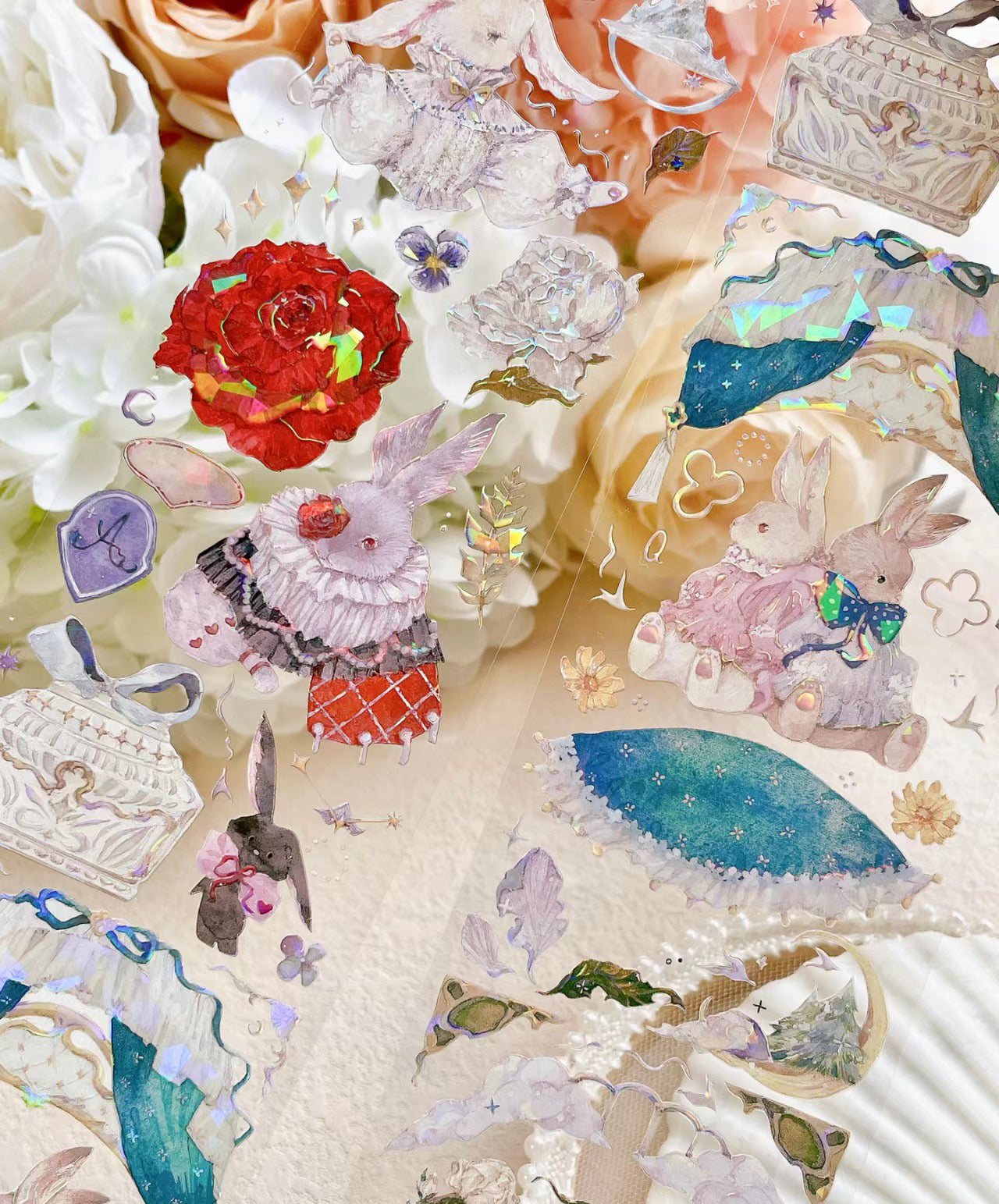 Menu Stationery Masking Tape: Down the Rabbit Hole