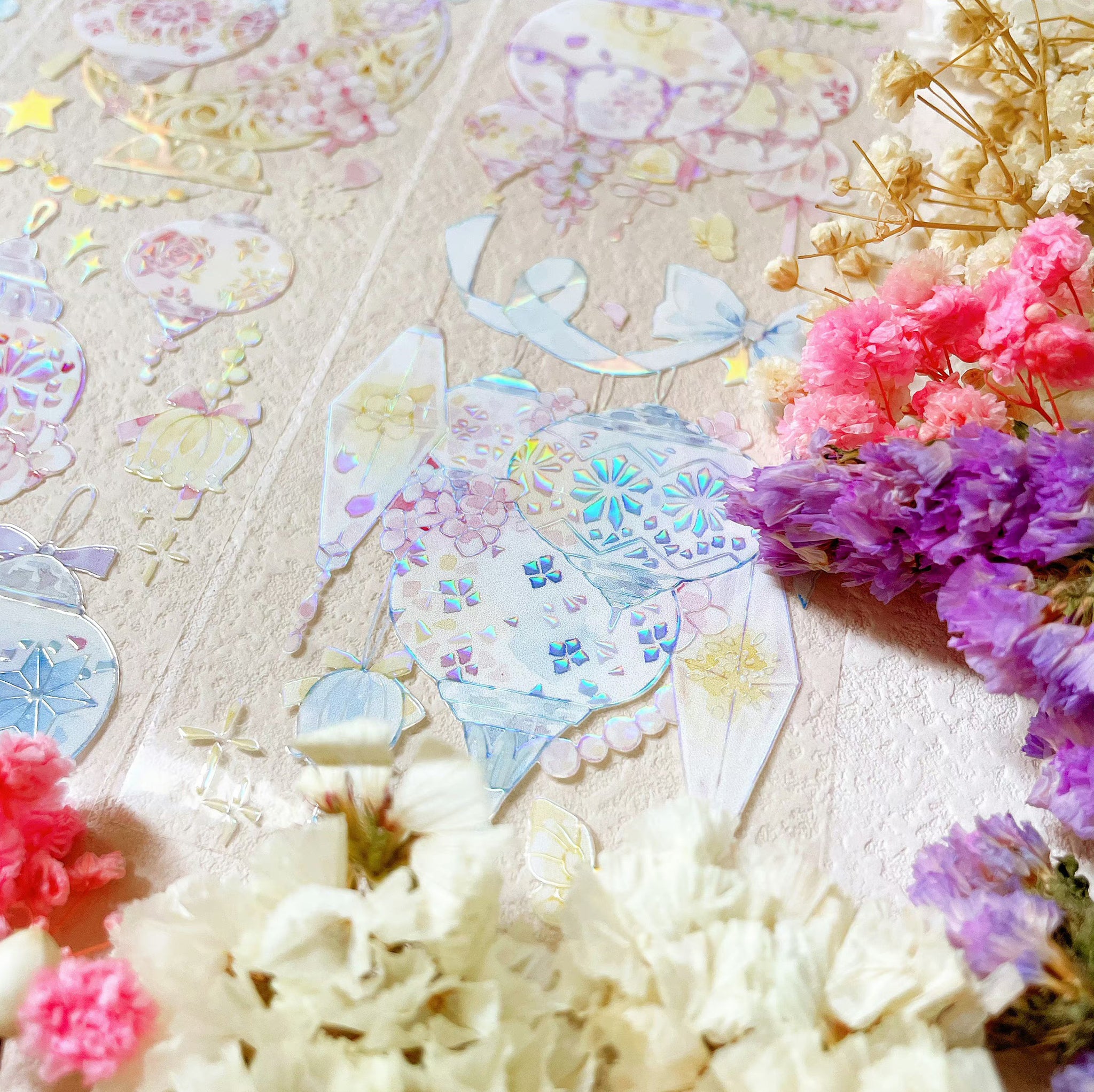 Menu Stationery Masking Tape: Flower Lanterns