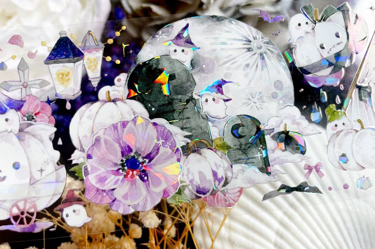 Menu Stationery Masking Tape: Ghost Party