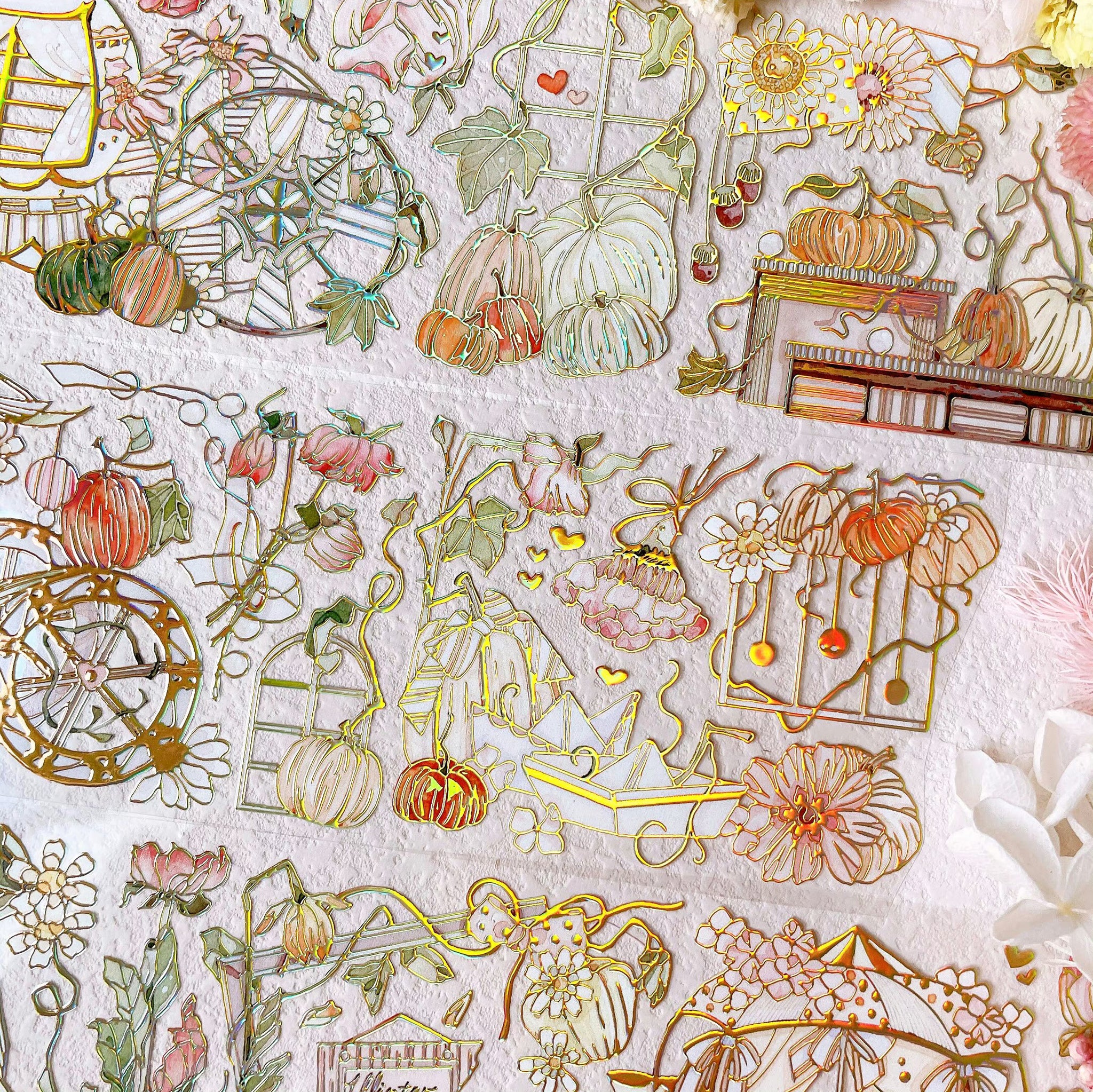 Menu Stationery Masking Tape: Pumpkin Carriage