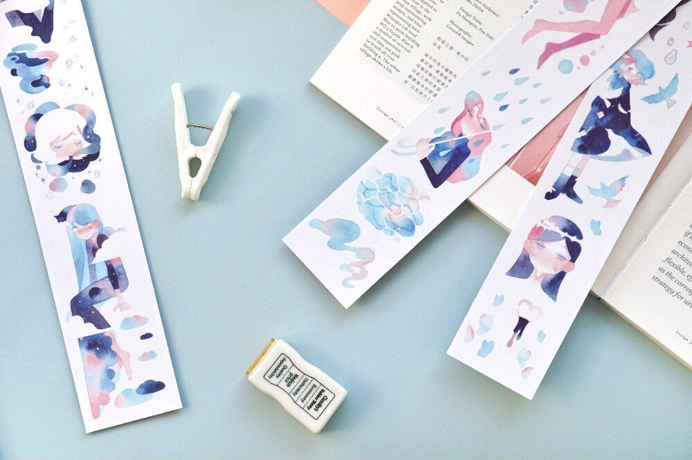 Miaopaji Masking Tape: Blank White