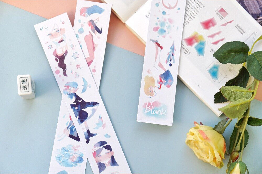 Miaopaji Masking Tape: Blank White