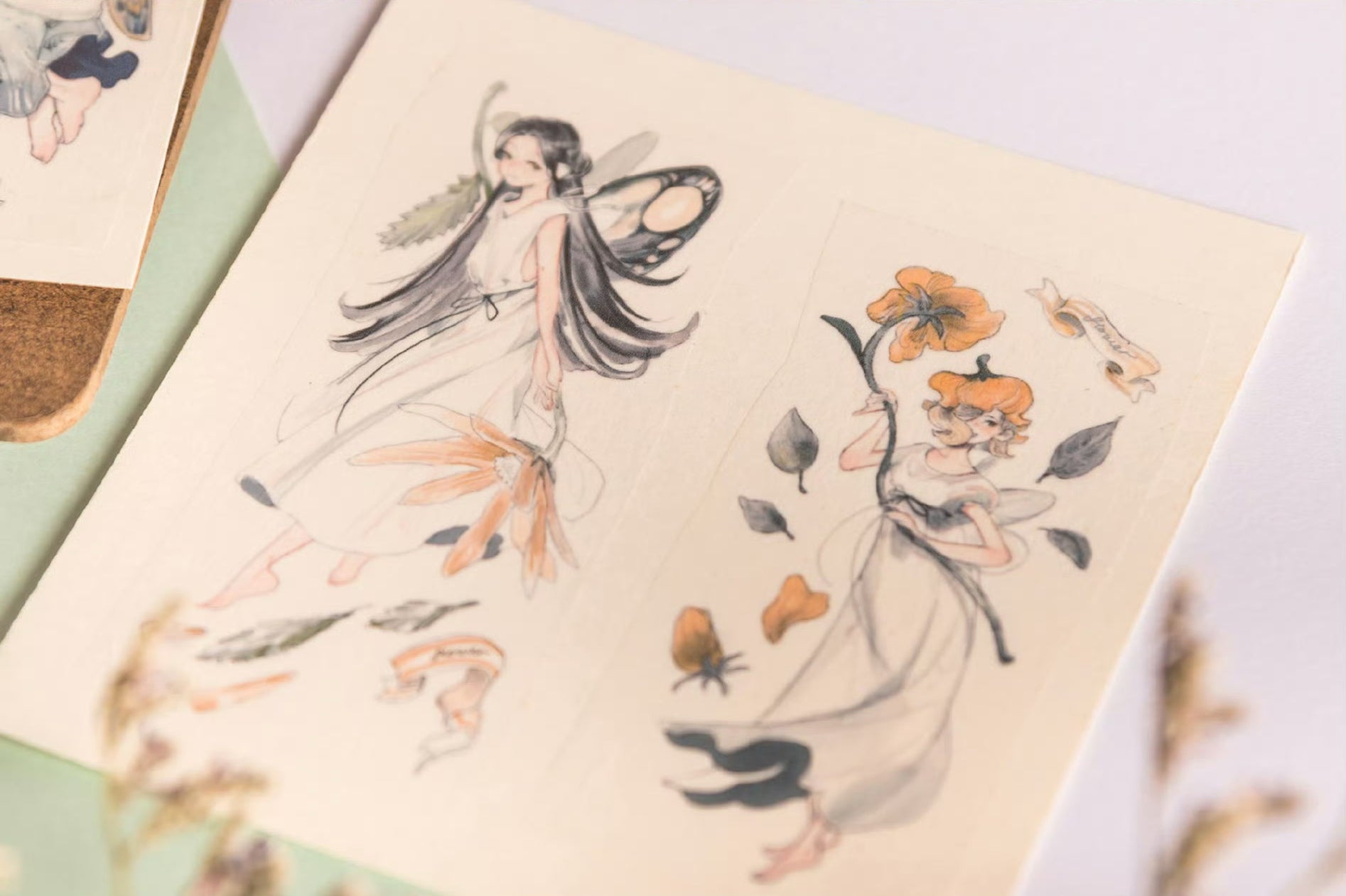 Miaopaji Masking Tape: Flora