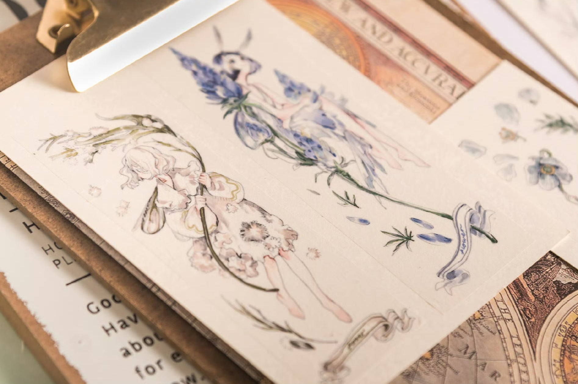 Miaopaji Masking Tape: Flora