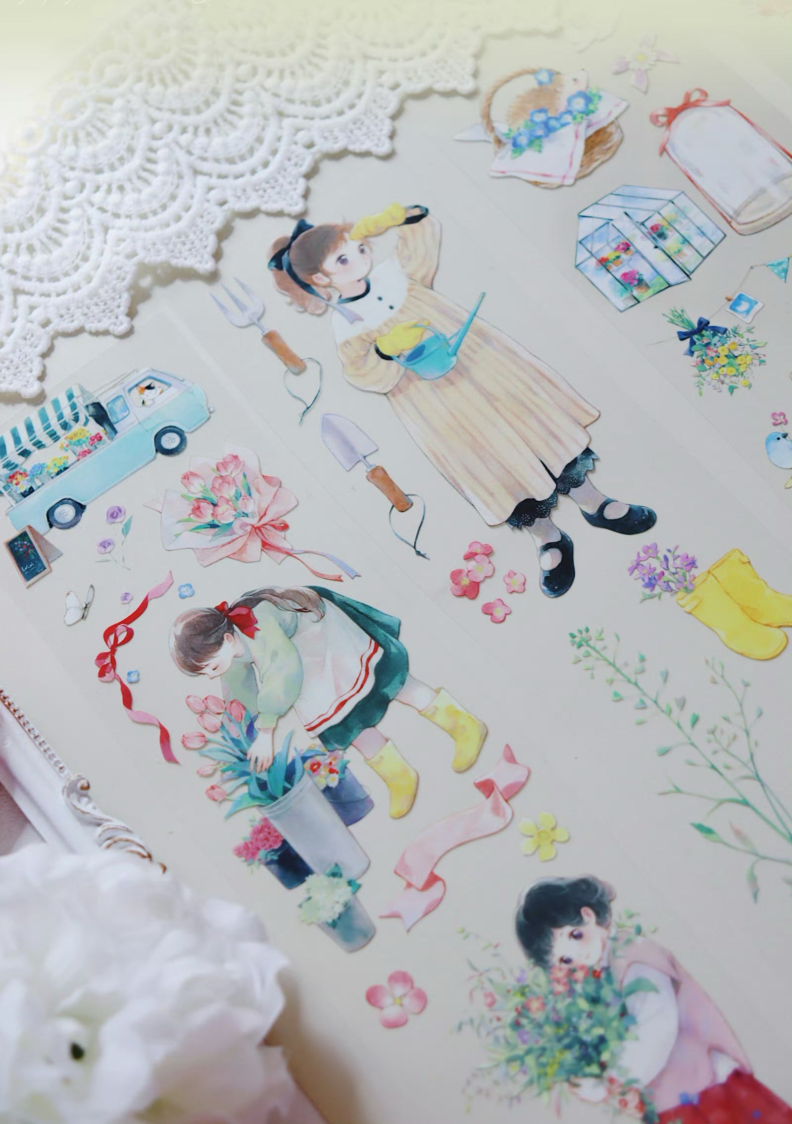 Miaopaji Masking Tape: Little Gardener