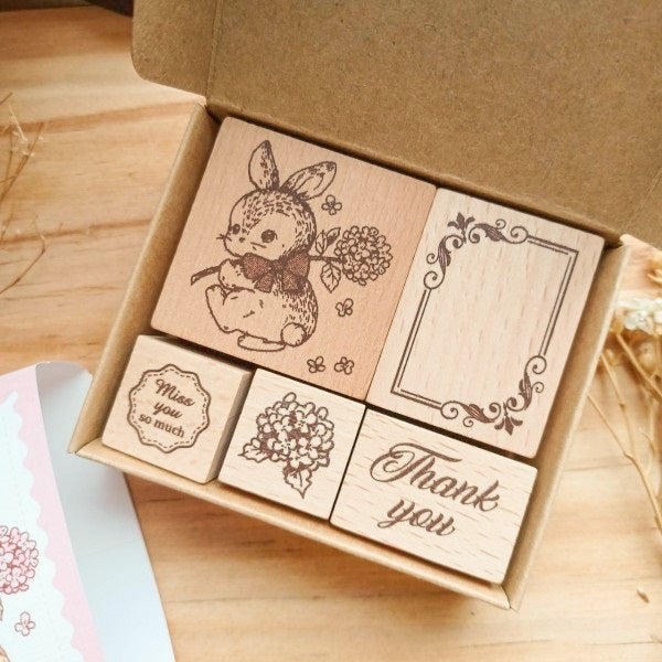 Micia Rubber Stamps Set: Illustrator Series