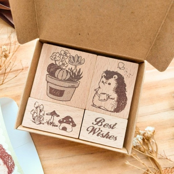 Micia Rubber Stamps Set: Illustrator Series