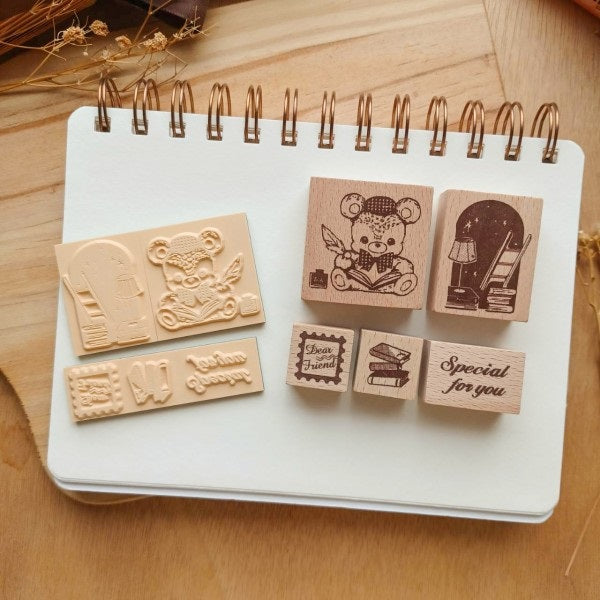 Micia Rubber Stamps Set: Illustrator Series