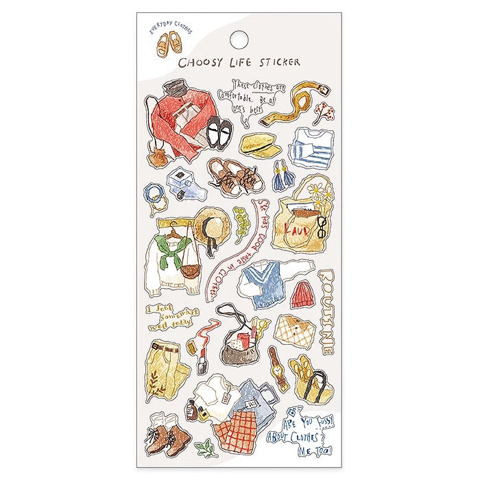 Mind Wave Sticker Sheet: Choosy Life