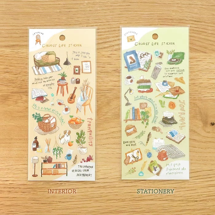 Mind Wave Sticker Sheet: Choosy Life