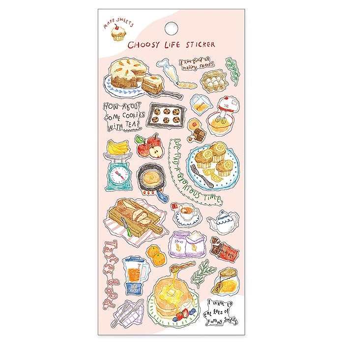 Mind Wave Sticker Sheet: Choosy Life