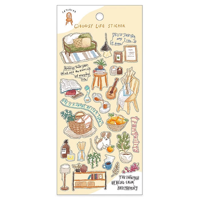 Mind Wave Sticker Sheet: Choosy Life