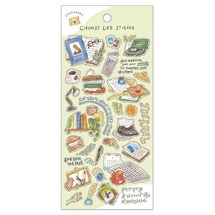 Mind Wave Sticker Sheet: Choosy Life