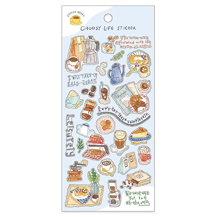 Mind Wave Sticker Sheet: Choosy Life