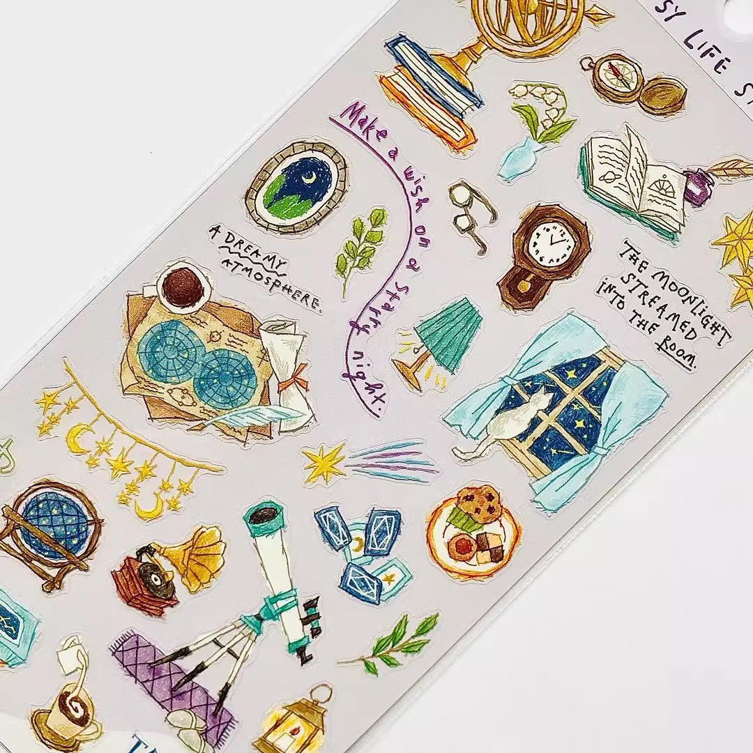 Mind Wave Sticker Sheet: Choosy Life B