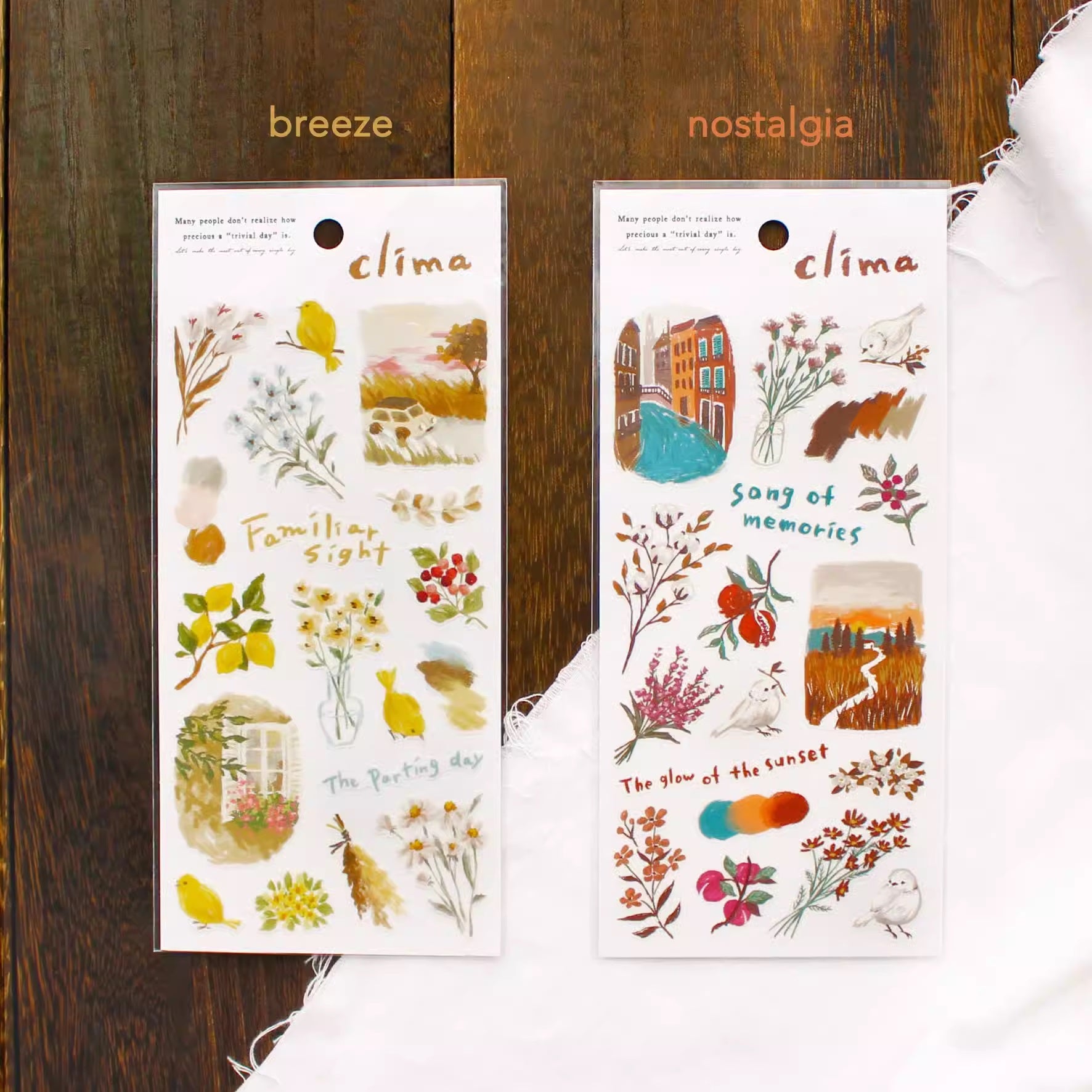 Mind Wave Sticker Sheet: Clima