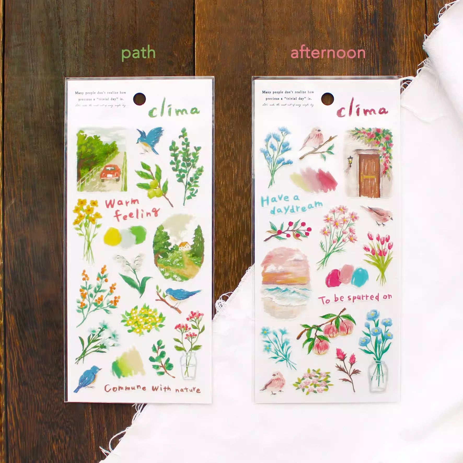 Mind Wave Sticker Sheet: Clima