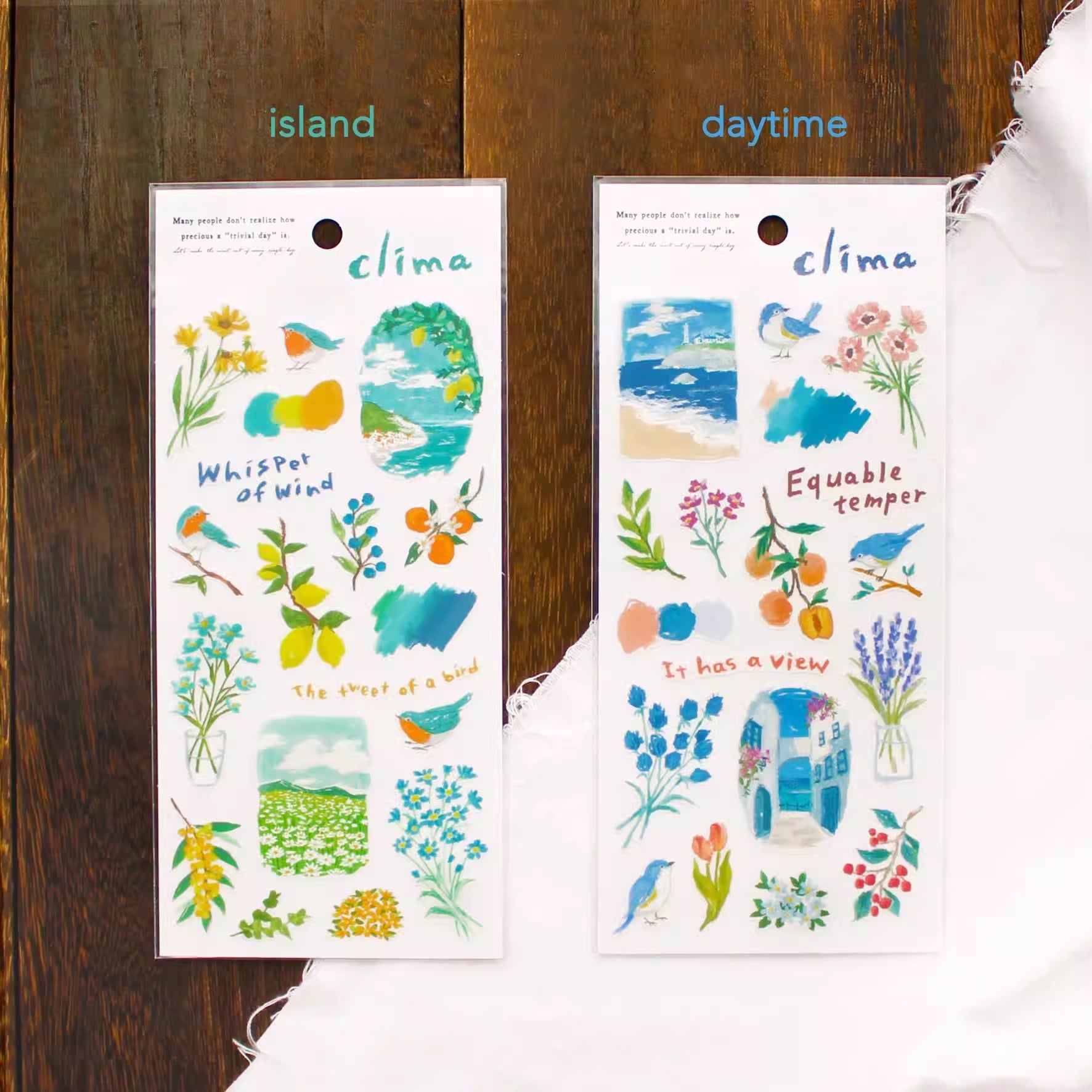 Mind Wave Sticker Sheet: Clima
