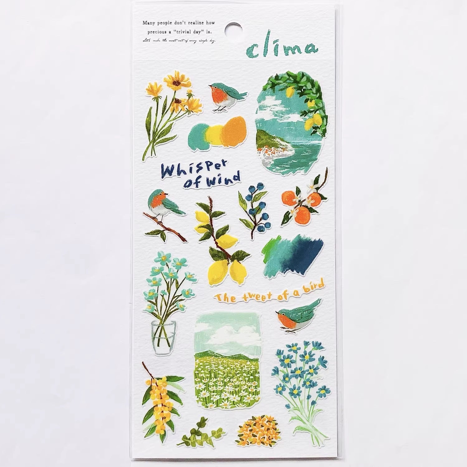 Mind Wave Sticker Sheet: Clima