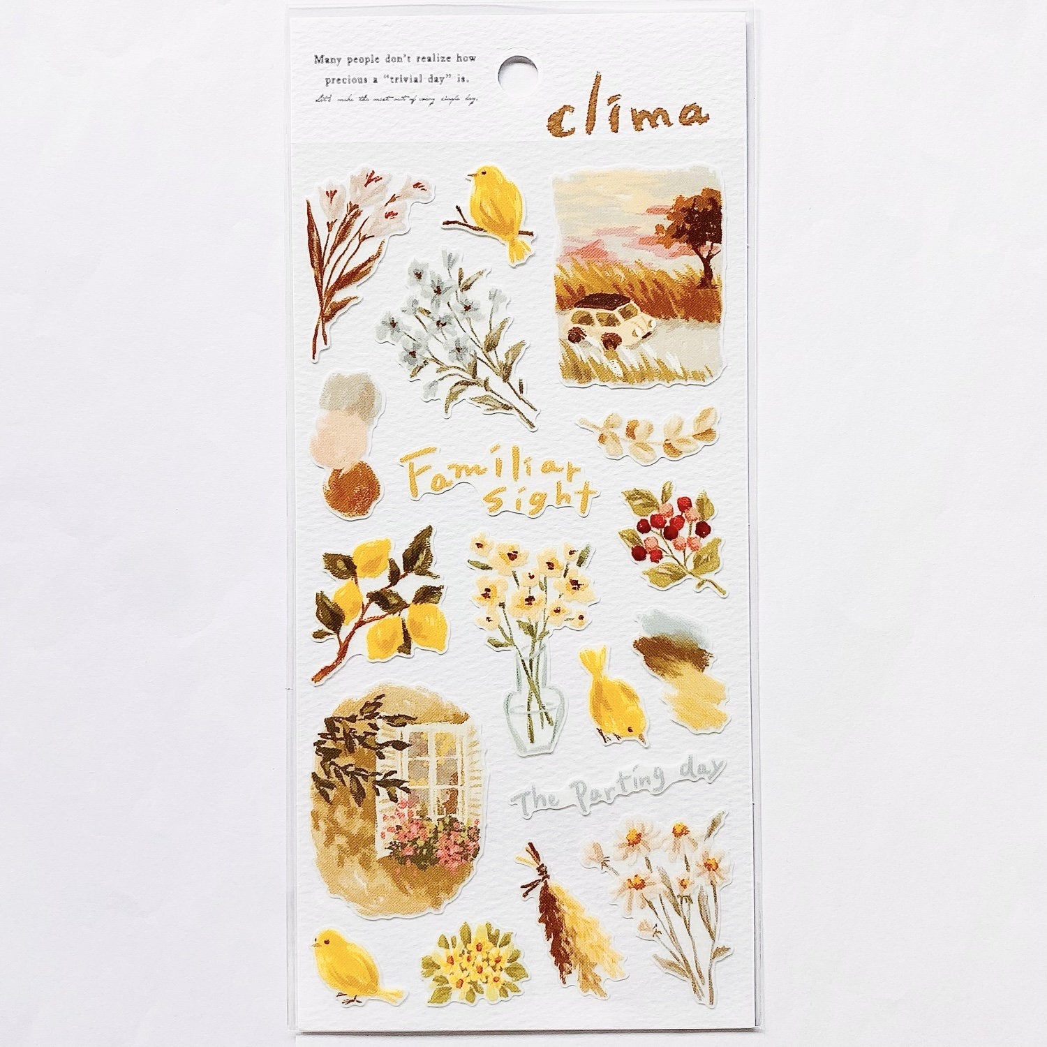 Mind Wave Sticker Sheet: Clima