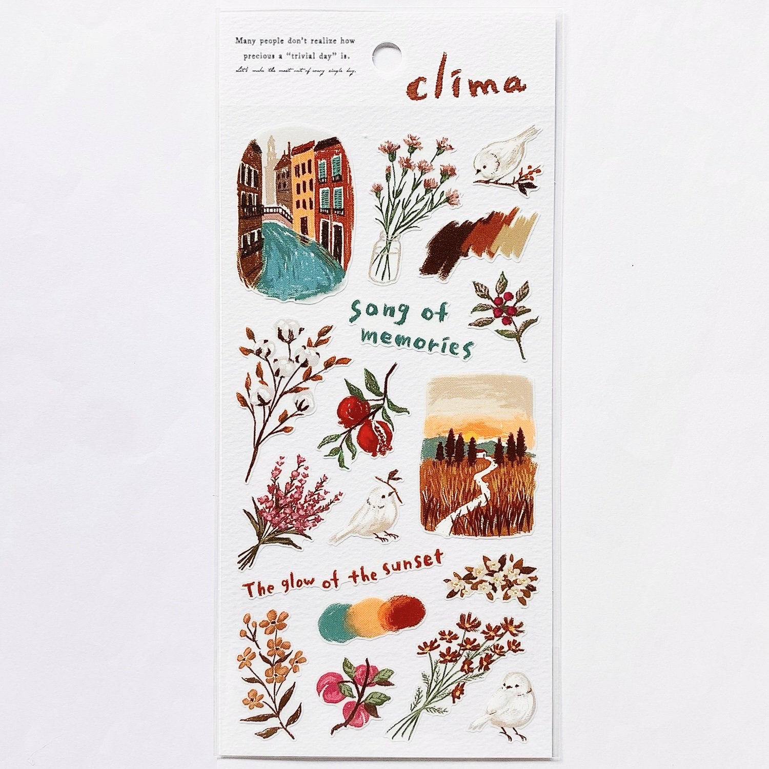 Mind Wave Sticker Sheet: Clima